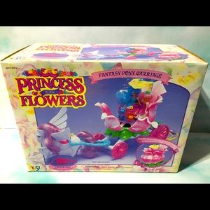 PRINCESS OF THE FLOWERS  PONY CARRIAGE NWT